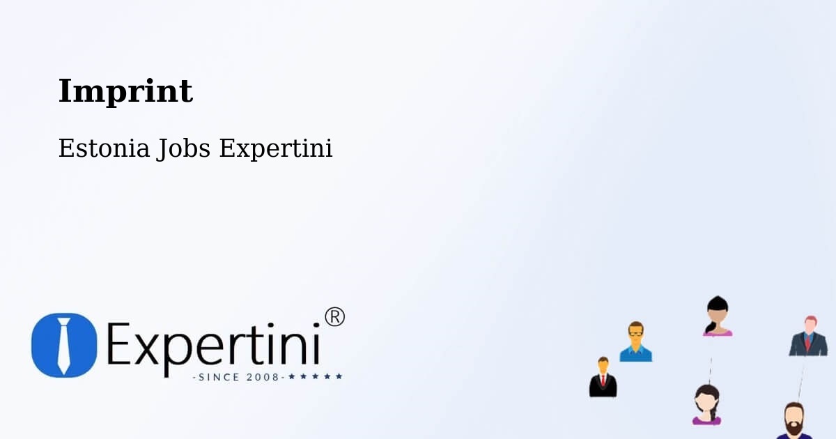 Imprint – Tapa - Estonia Jobs Expertini